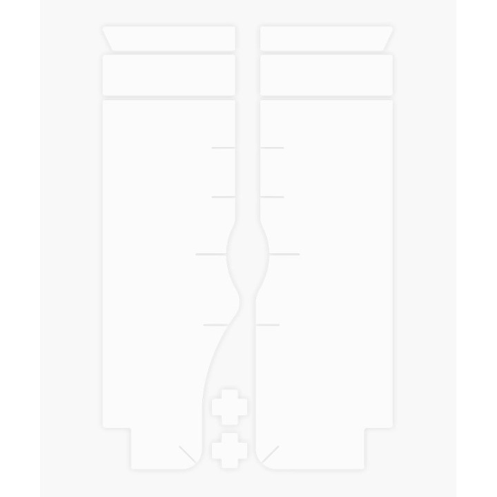 Set stickere protectie furca Muc-Off Fork Protection Kit Clear Gloss