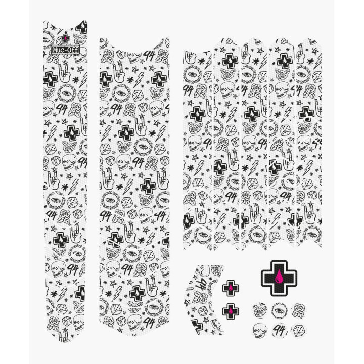 Set stickere protectie cadru Muc-Off Frame Protection Kit E-MTB Punk