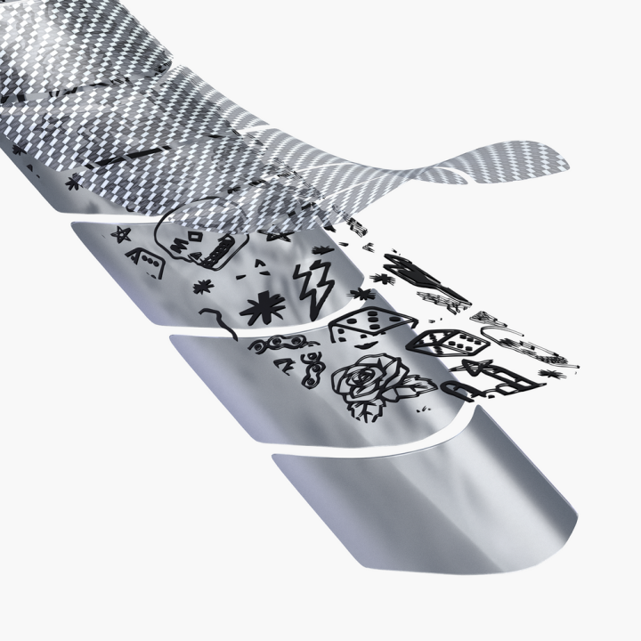 Set stickere protectie cadru Muc-Off Frame Protection Kit E-MTB Punk