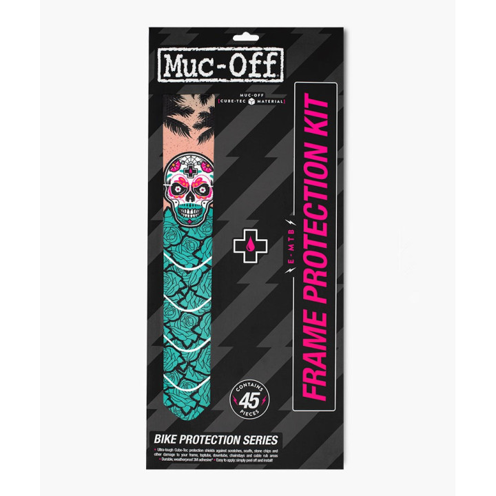 Set stickere protectie cadru Muc-Off Frame Protection Kit E-MTB Day of the shred