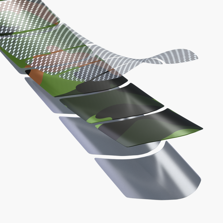 Set stickere protectie cadru Muc-Off Frame Protection Kit DH/Enduro/Trail Camo