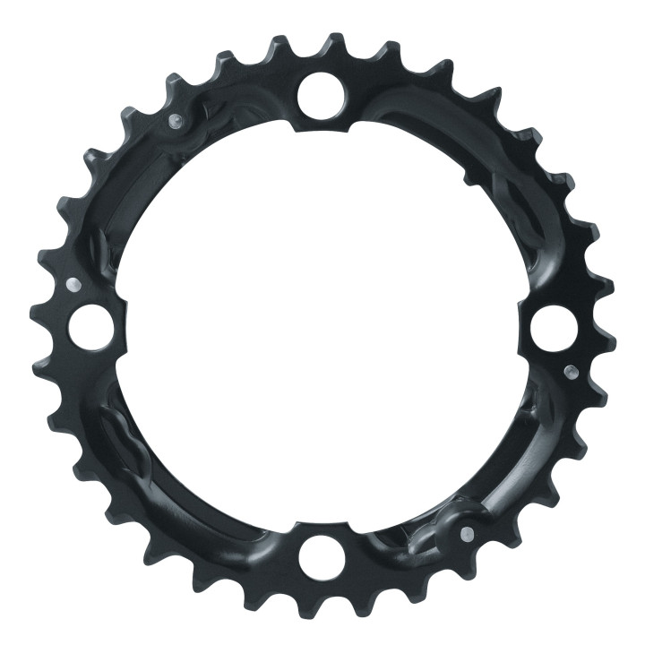 Placa pedalier Force 32T 10v Cr-Mo neagra