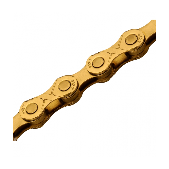 Lant KMC E12 Ti-N 12 Viteze 130 Zale Ebike, Gold