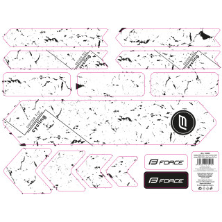 Stickere Force COAT pentru cadru, 37x27 cm