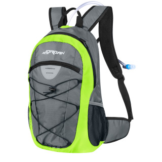 Rucsac Force JORDAN PLUS 20L cu rezervor gri-fluo