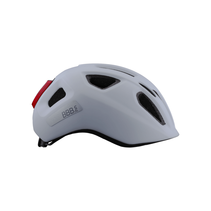 Casca BBB Sonar cu LED BHE-171 Alb Mat M (52-58 cm)