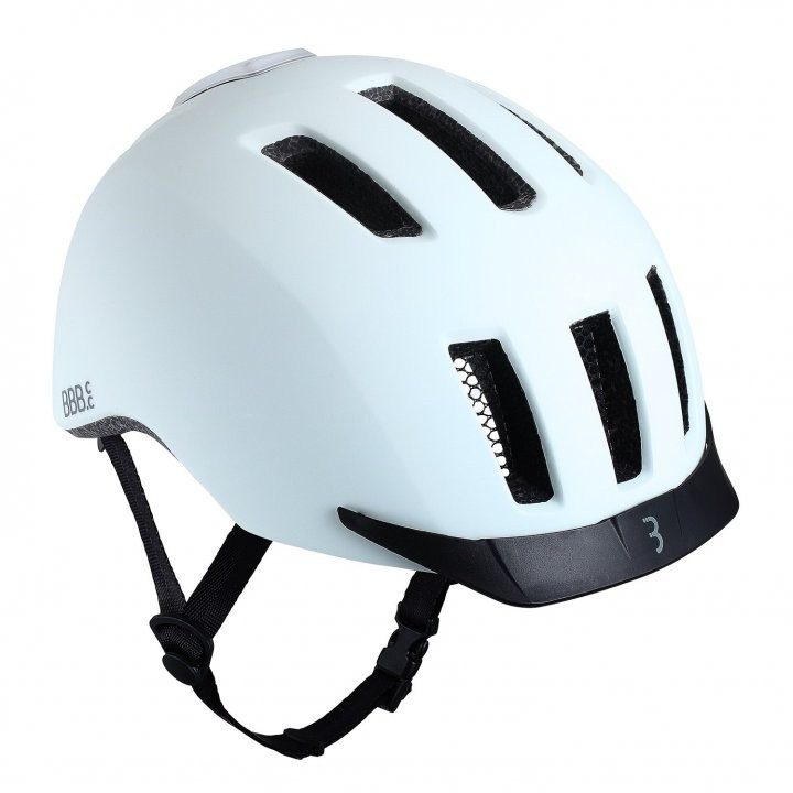 Casca BBB Grid BHE-161 Alb Mat M (54-58 cm)