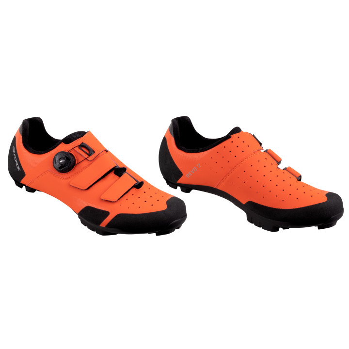 Pantofi Force MTB REVO 2, orange 42