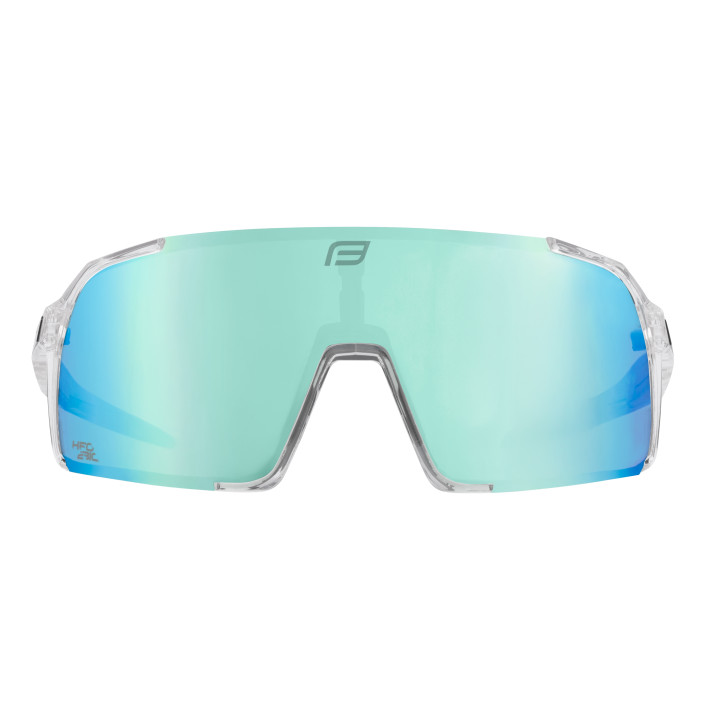 Ochelari Force GLARE transp., lentile albastre