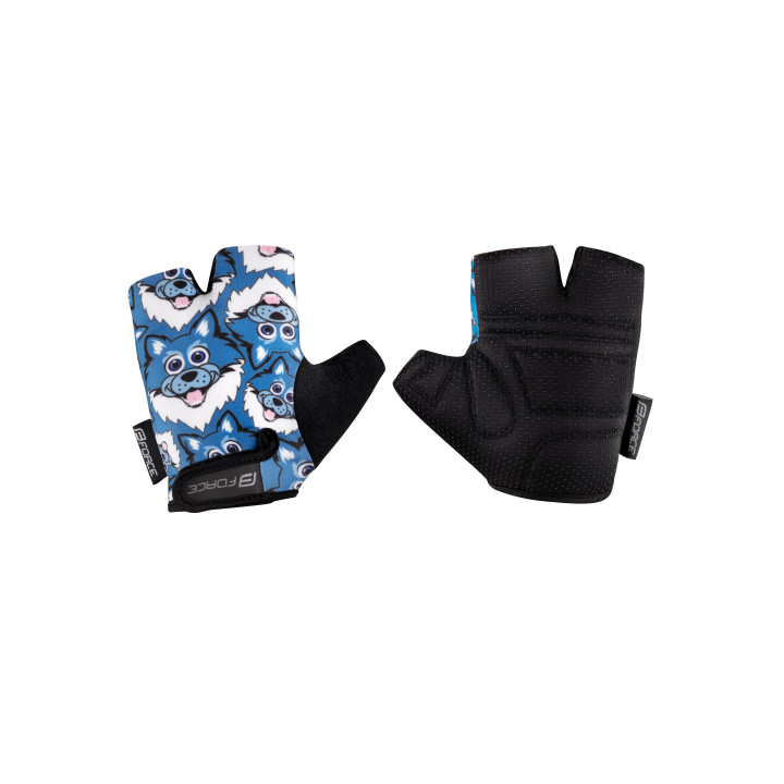 Manusi Force WOLFIE KID, albastru XL