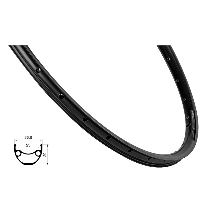 Janta Force XC DISC 622x23, 36H, negru