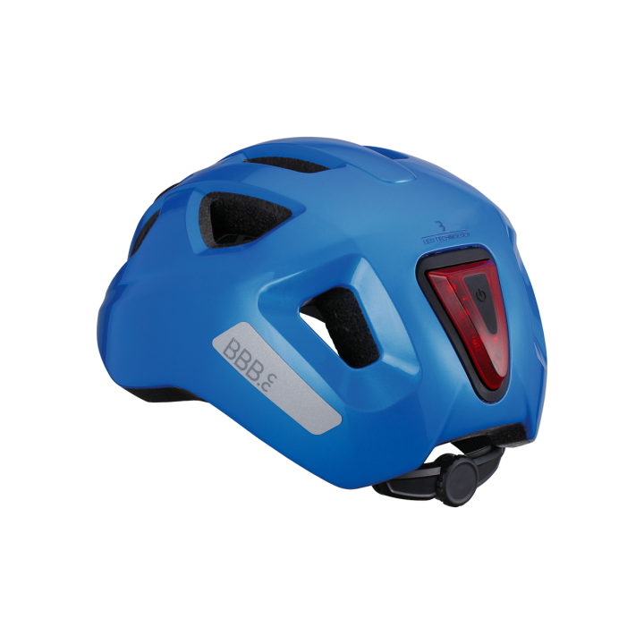 Casca BBB Sonar cu LED BHE-171 Glossy Blue M (52-58 cm)
