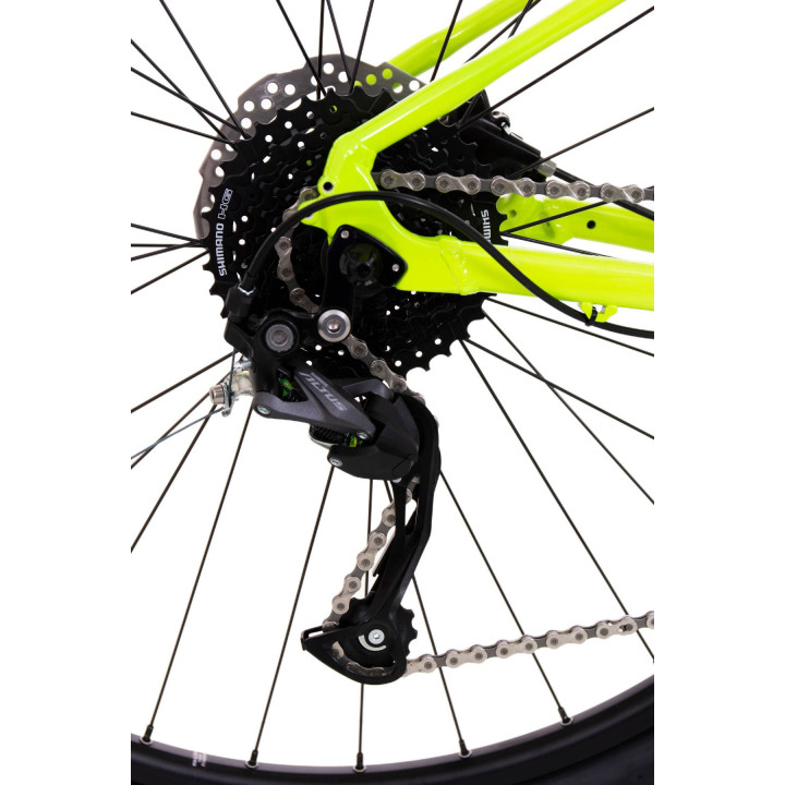 Bicicleta Rock Machine Torrent 20-29 29 Gloss Radioactive Yellow /Black/Petrol Blue 23.0 - (XXL)