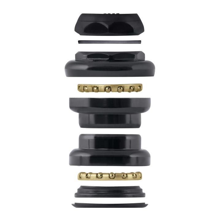 Cuvete Force threaded 1 1/8 Fe, negru